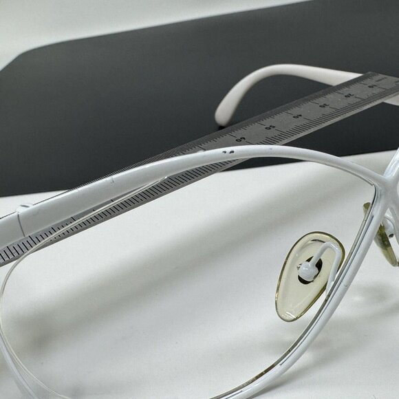 Christian Dior Vintage Sunglasses White 2056 70 Size 67mm No Lenses - Picture 12 of 16